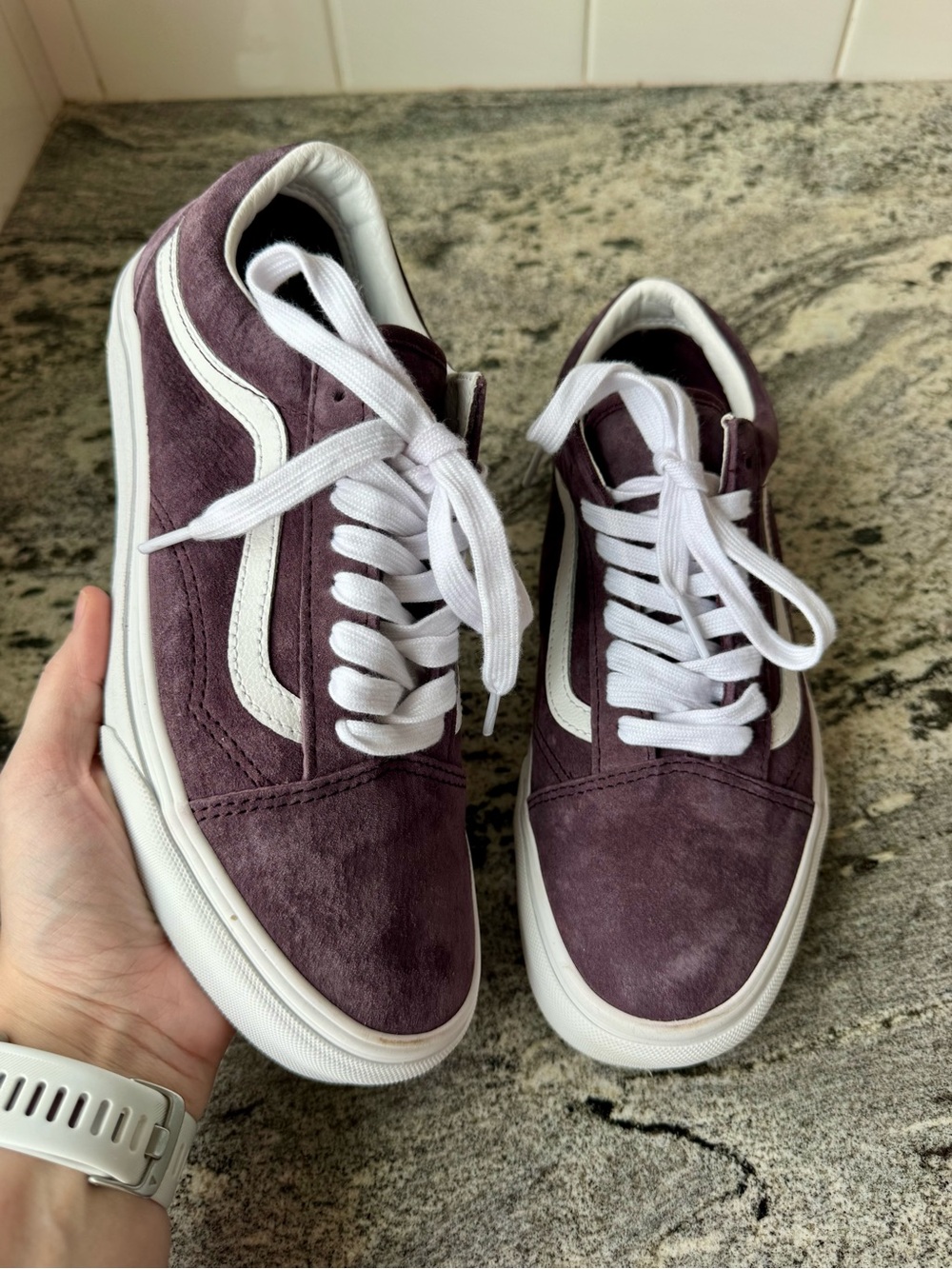 Vans Old Skool Suede “Wine Tasting” Purple. Perfect for fall! EUC.